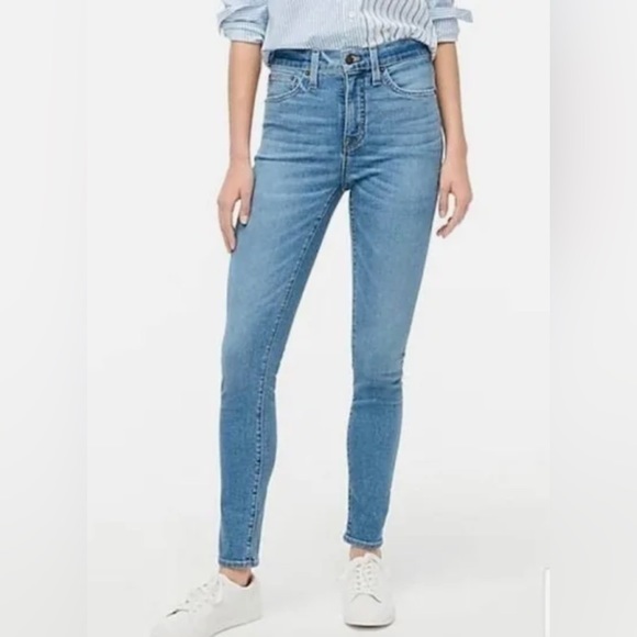 J. Crew Factory stretch high waist ankle skinny jeans size 29 - Picture 1 of 8